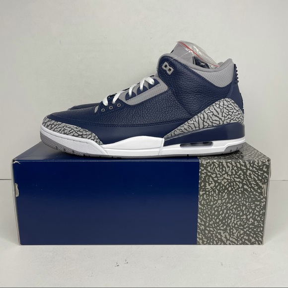 Nike Air Jordan 3 Retro “Georgetown” 2021 NEW - Picture 6 of 6